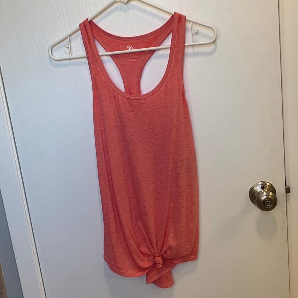 Pink tank top
